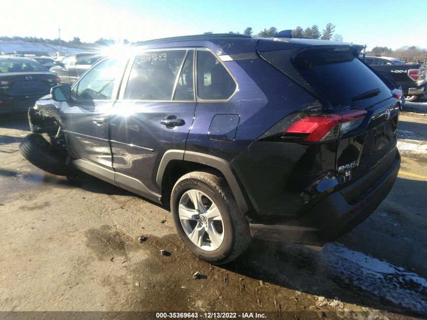 2021 TOYOTA RAV4 XLE VIN: 2T3P1RFV9MW167302