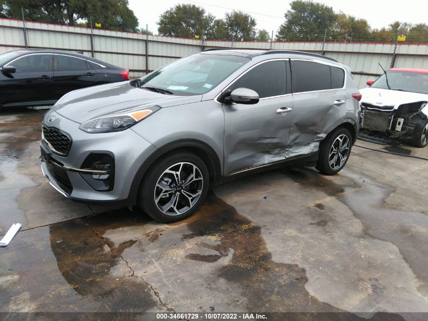 2020 KIA SPORTAGE SX TURBO VIN: KNDPR3A64L7828508