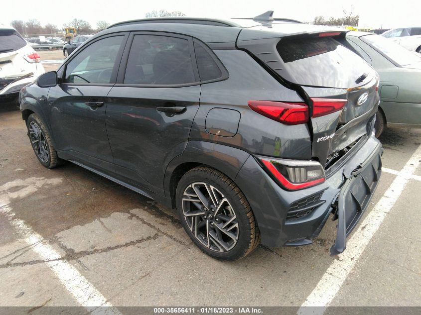 2022 HYUNDAI KONA N LINE VIN: KM8K33A33NU842031