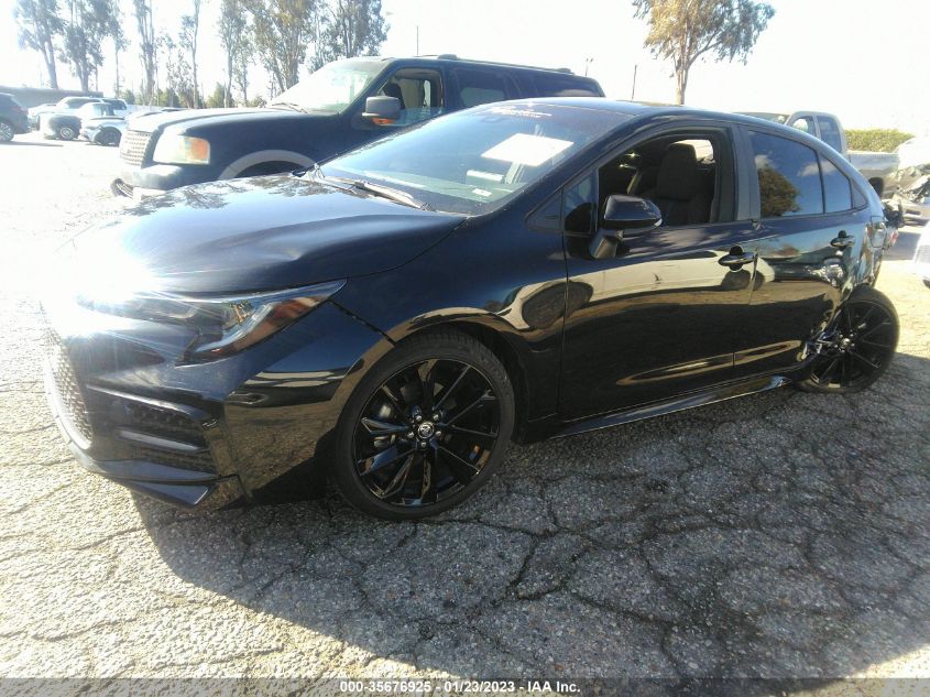 2021 TOYOTA COROLLA SE/NIGHTSHADE/APEX SE VIN: 5YFS4MCE3MP084855