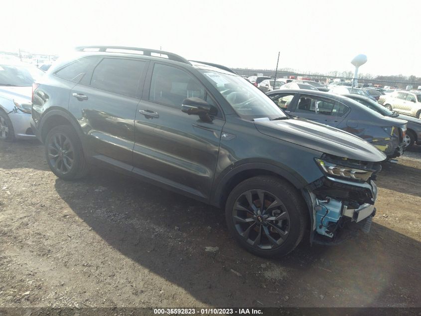 2021 KIA SORENTO SX PRESTIGE X-LINE VIN: 5XYRKDLF2MG020226
