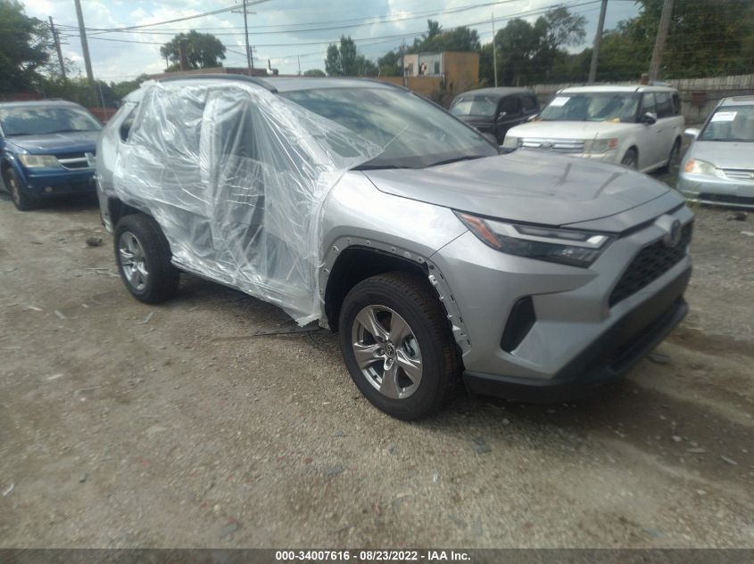 2022 TOYOTA RAV4 HYBRID XLE VIN: 2T3RWRFVXNW145384