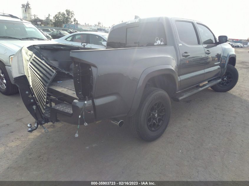 2022 TOYOTA TACOMA 4WD SR/SR5/TRD SPORT VIN: 3TMCZ5AN9NM458716