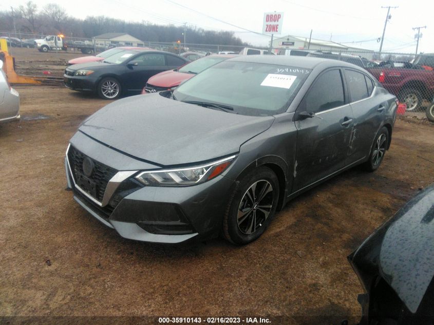 2022 NISSAN SENTRA SV VIN: 3N1AB8CV0NY235115