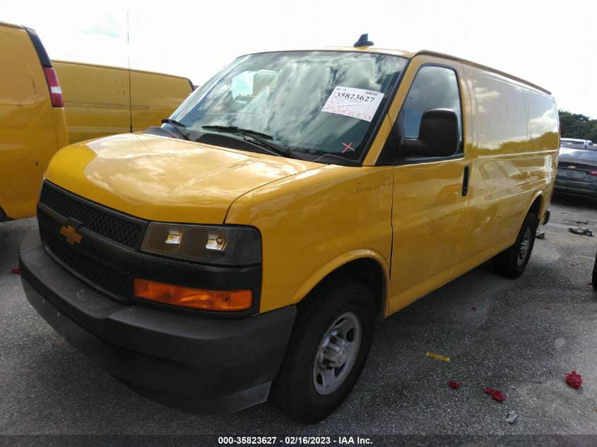 2021 CHEVROLET EXPRESS CARGO VAN VIN: 1GCWGAFP1M1216018
