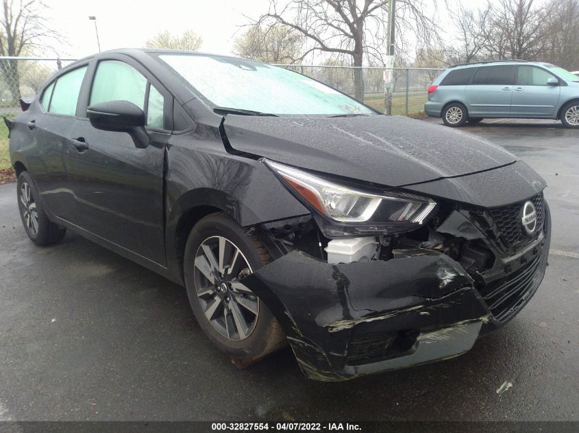 2021 NISSAN VERSA SV VIN: 3N1CN8EV2ML814549