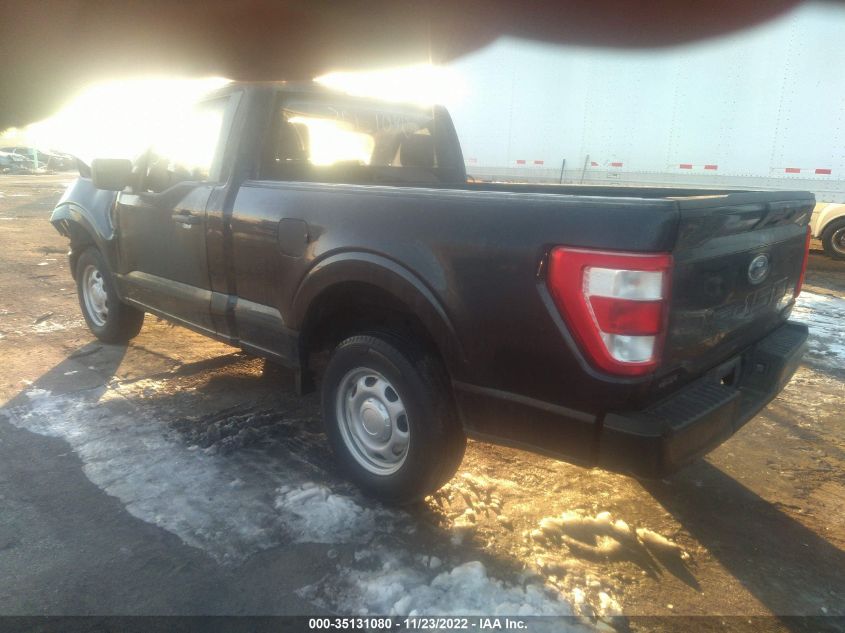 2021 FORD F-150 XL/XLT VIN: 1FTMF1CB3MKD86989