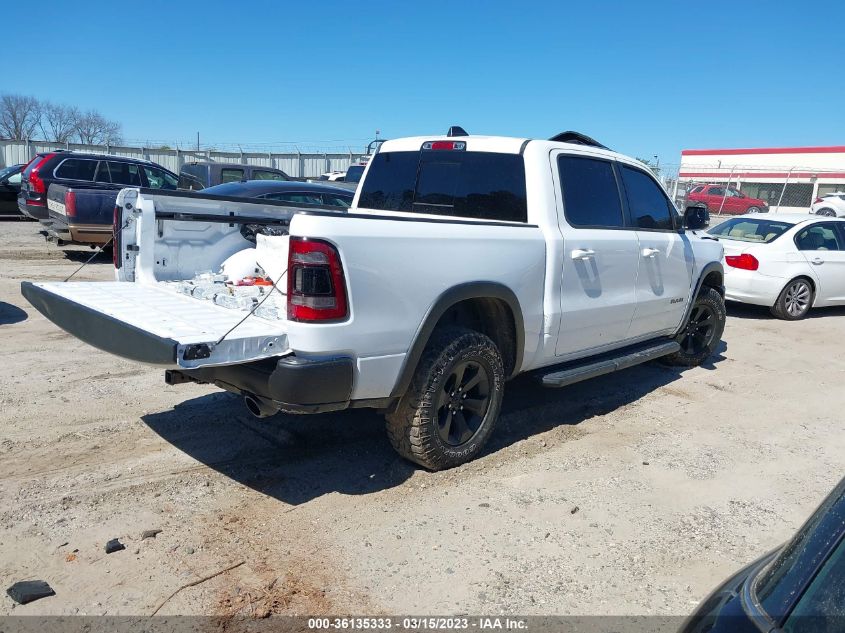 2022 RAM 1500 REBEL VIN: 1C6SRFLT7NN168176