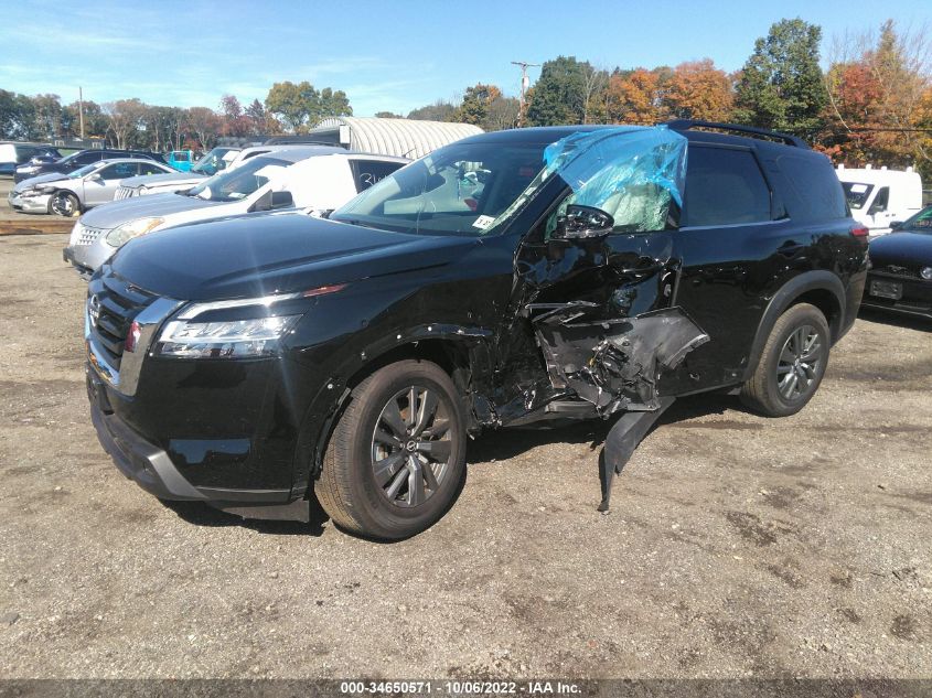 2022 NISSAN PATHFINDER SV VIN: 5N1DR3BC5NC237469