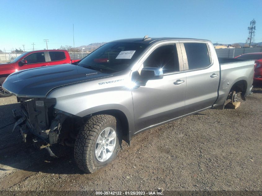 2021 CHEVROLET SILVERADO 1500 LT VIN: 1GCPWCET9MZ134265