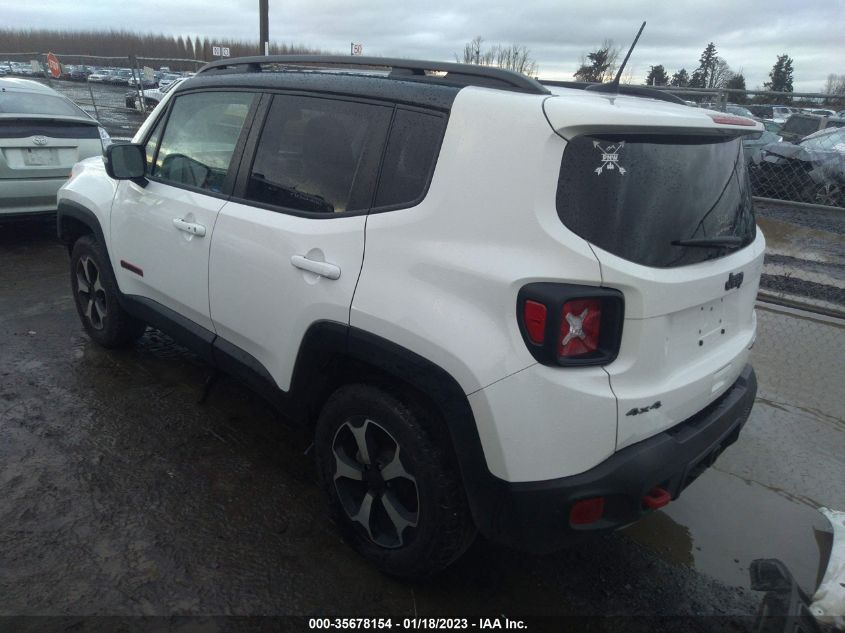 2021 JEEP RENEGADE TRAILHAWK VIN: ZACNJDC14MPM32828