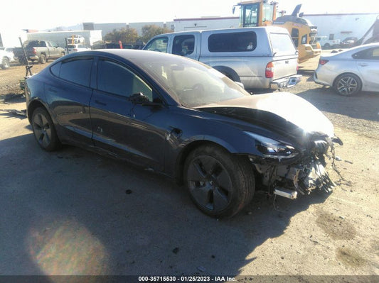 2022 TESLA MODEL 3 LONG RANGE VIN: 5YJ3E1EB7NF326739