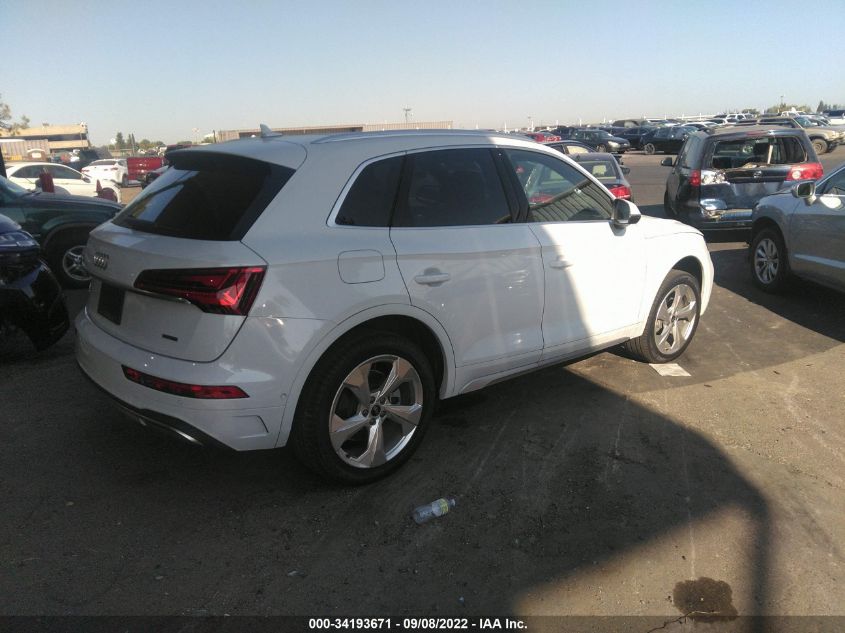 2021 AUDI Q5 PRESTIGE VIN: WA1CAAFY1M2040847