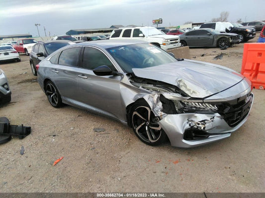 2022 HONDA ACCORD SEDAN SPORT VIN: 1HGCV1F34NA045189