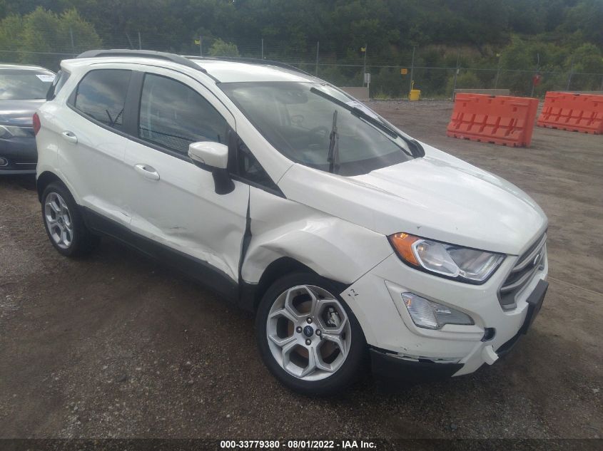 2021 FORD ECOSPORT SE VIN: MAJ3S2GE7MC443504