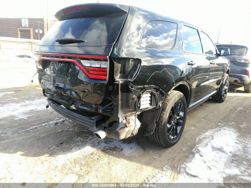 2021 DODGE DURANGO GT PLUS VIN: 1C4RDJDG7MC764750