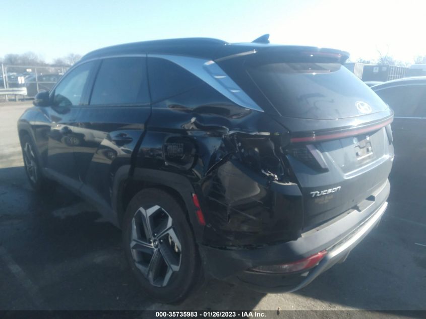2022 HYUNDAI TUCSON HYBRID LIMITED VIN: KM8JECA16NU039072