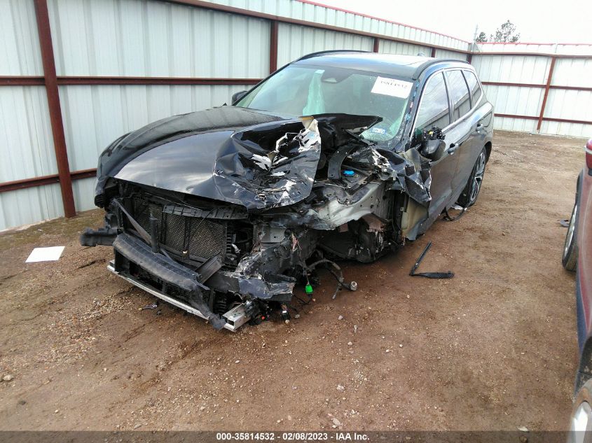 2022 VOLVO XC60 MOMENTUM VIN: YV4L12DK9N1914490