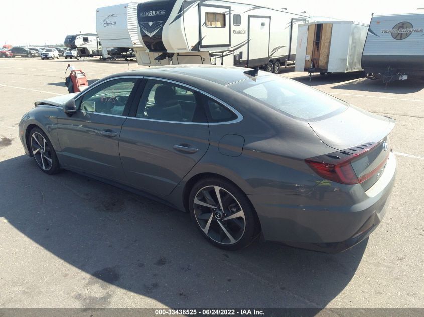 2022 HYUNDAI SONATA SEL PLUS VIN: 5NPEJ4J27NH137957