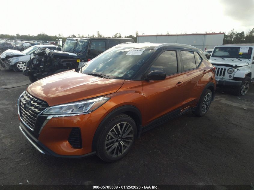 2022 NISSAN KICKS SV VIN: 3N1CP5CV8NL478628