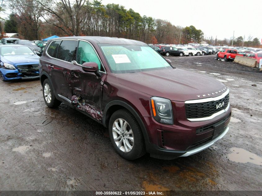 2022 KIA TELLURIDE LX VIN: 5XYP24HC6NG271757
