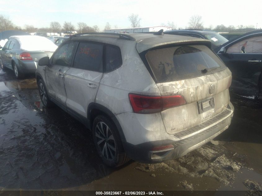 2022 VOLKSWAGEN TAOS SE VIN: 3VVPX7B2XNM053344