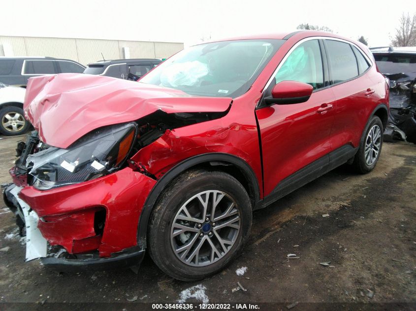 2022 FORD ESCAPE SEL HYBRID VIN: 1FMCU9CZ9NUA26334