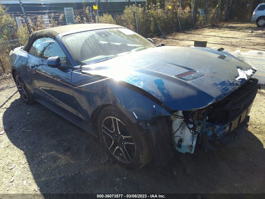 2022 FORD MUSTANG ECOBOOST VIN: 1FATP8UH2N5124438