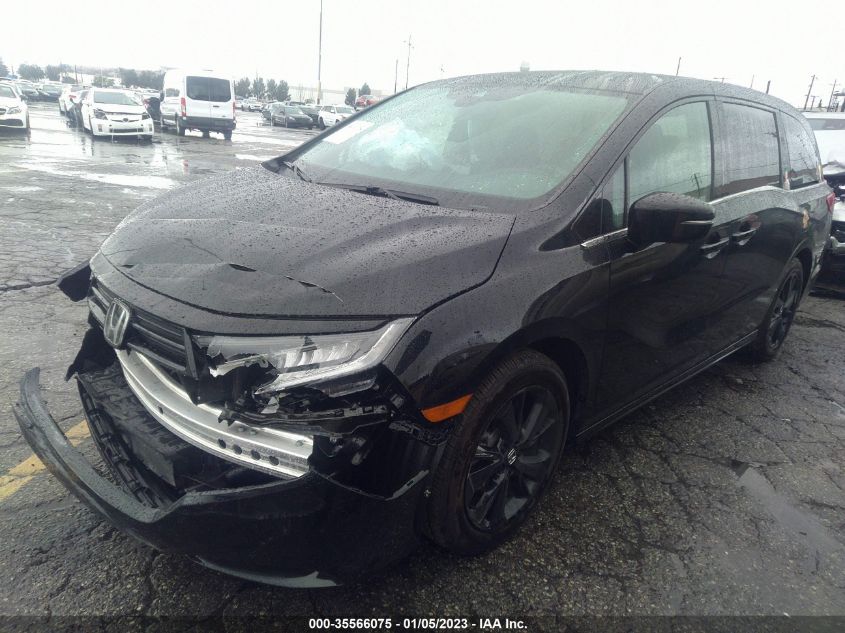 2023 HONDA ODYSSEY SPORT VIN: 5FNRL6H76PB006772