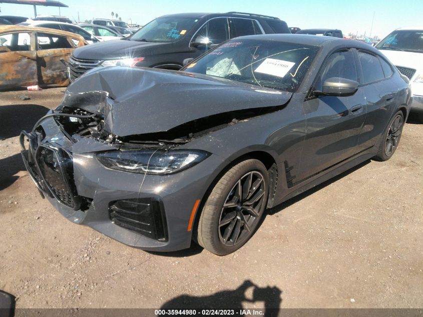 2022 BMW I4 EDRIVE40 VIN: WBY73AW07NFN19004