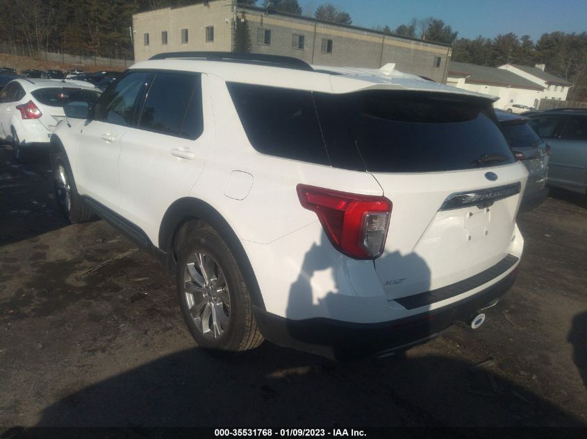 2022 FORD EXPLORER XLT VIN: 1FMSK8DH6NGB16427