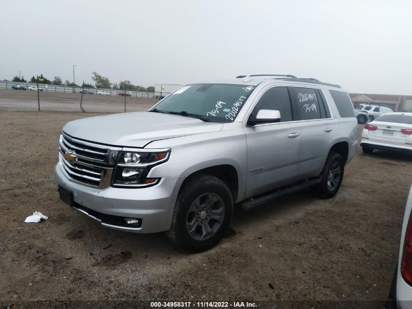 2020 CHEVROLET TAHOE LT VIN: 1GNSKBKC2LR298502