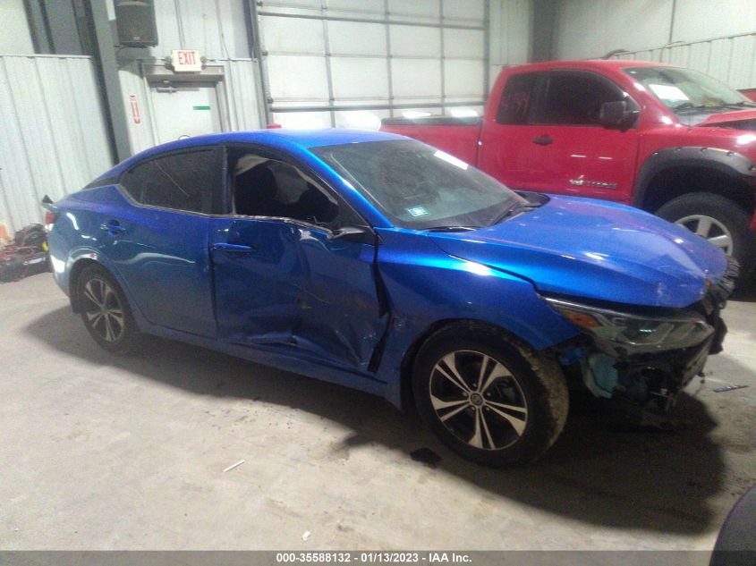 2021 NISSAN SENTRA SV VIN: 3N1AB8CV5MY267878