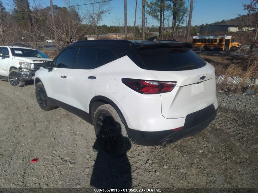 2022 CHEVROLET BLAZER LT VIN: 3GNKBDRS3NS214289