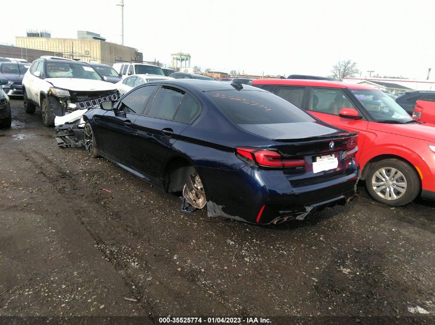 2022 BMW M5 VIN: WBS83CH00NCJ24896