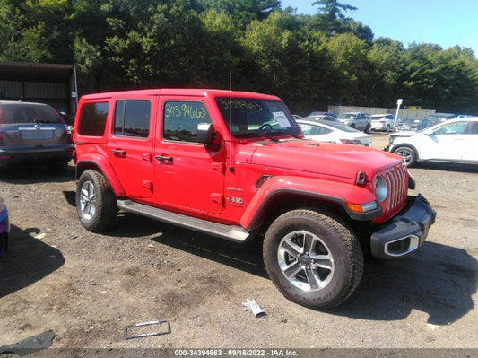 2021 JEEP WRANGLER UNLIMITED SAHARA VIN: 1C4HJXEG1MW594907