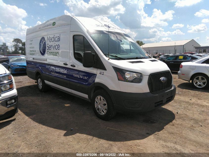 2021 FORD TRANSIT CARGO VAN VIN: 1FTBW3X82MKA21673