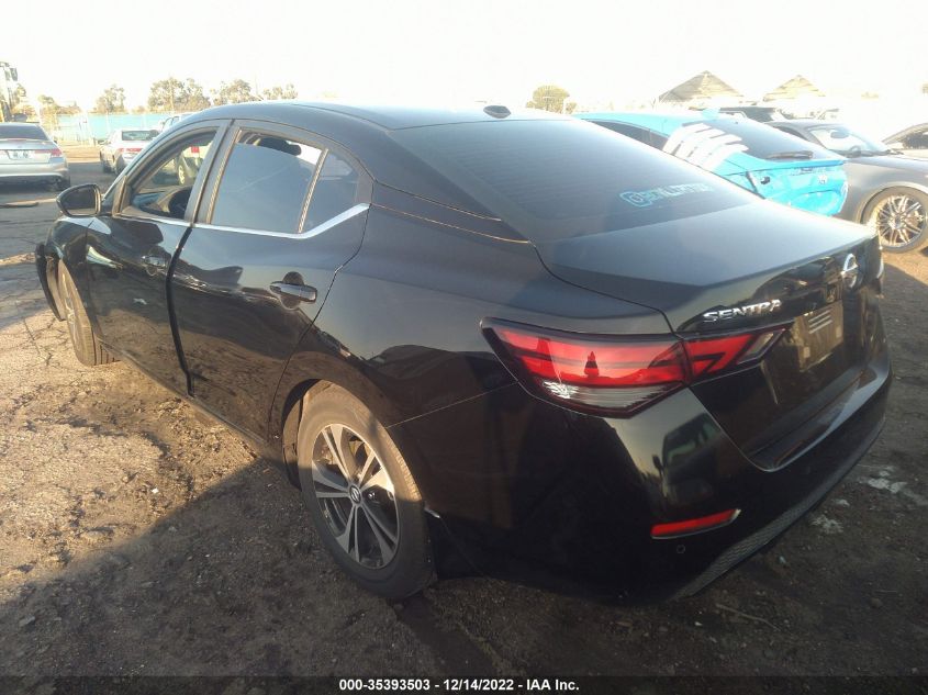 2020 NISSAN SENTRA SV VIN: 3N1AB8CV4LY308743