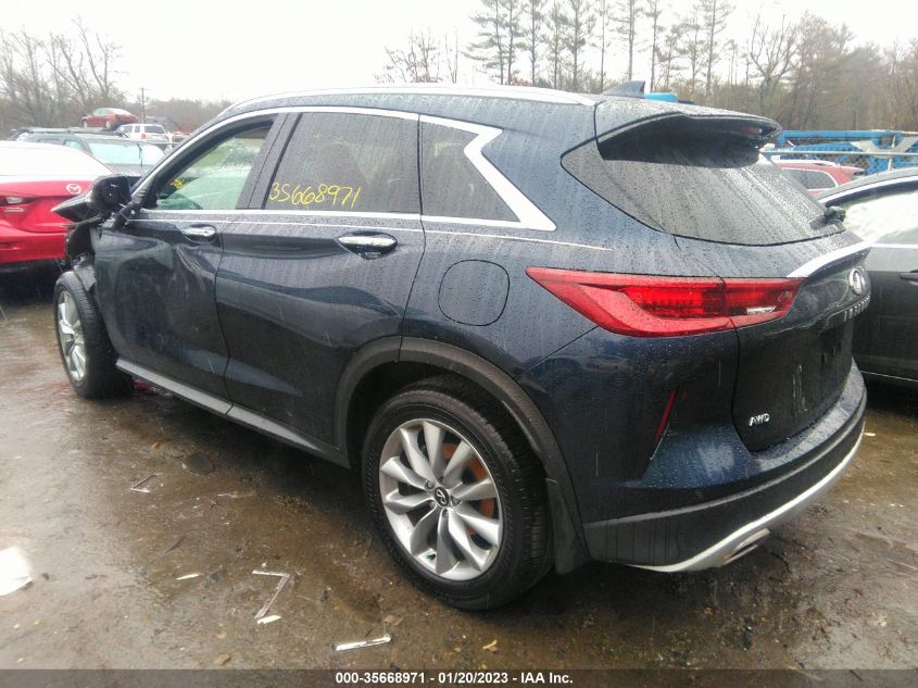 2022 INFINITI QX50 LUXE VIN: 3PCAJ5BB7NF115653
