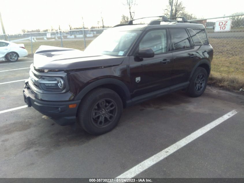 2021 FORD BRONCO SPORT BIG BEND VIN: 3FMCR9B68MRB18551