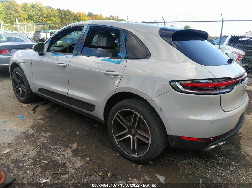 2021 PORSCHE MACAN S VIN: WP1AB2A5XMLB35882