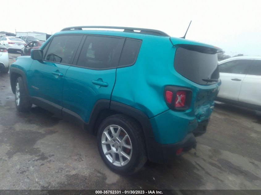2021 JEEP RENEGADE LATITUDE VIN: ZACNJCBB9MPN26434