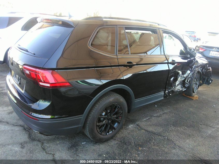2021 VOLKSWAGEN TIGUAN S VIN: 3VV1B7AX6MM141954