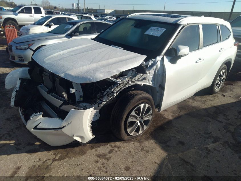 2023 TOYOTA HIGHLANDER L/LE/XLE/XSE/LIMITED VIN: 5TDKDRAH1PS010534