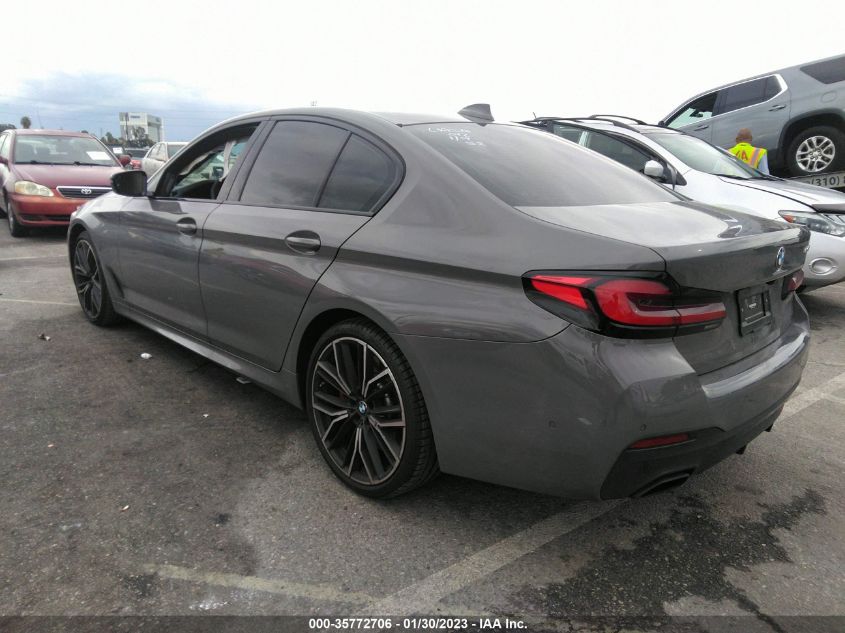 2022 BMW 5 SERIES 540I VIN: WBA53BJ00NWX54671