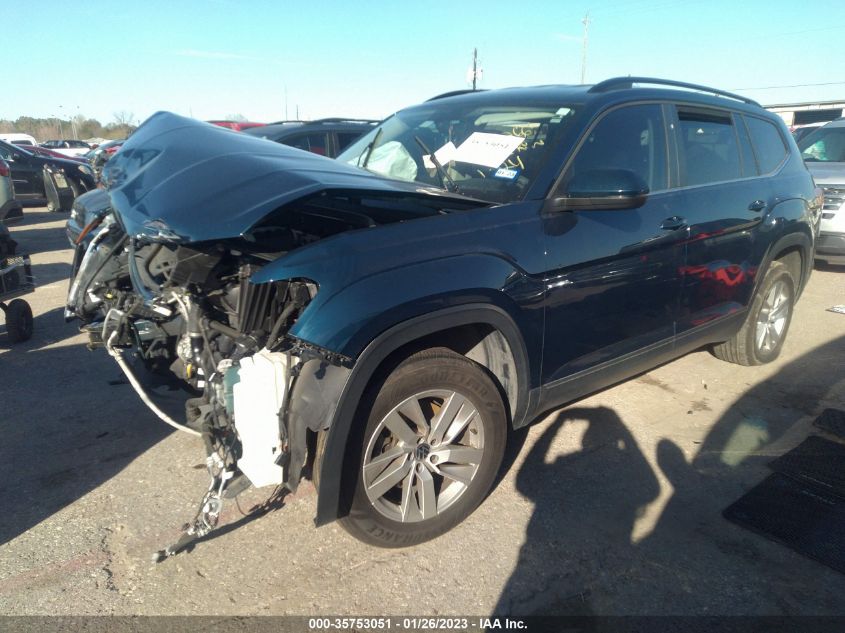 2021 VOLKSWAGEN ATLAS 2.0T S VIN: 1V2AP2CA8MC501205