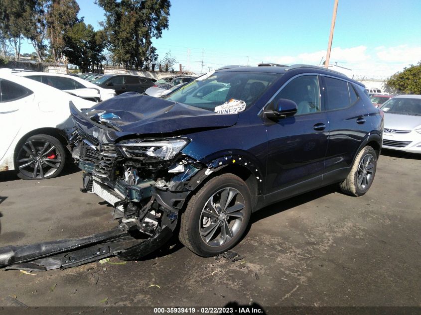 2022 BUICK ENCORE GX ESSENCE VIN: KL4MMFSL2NB100199