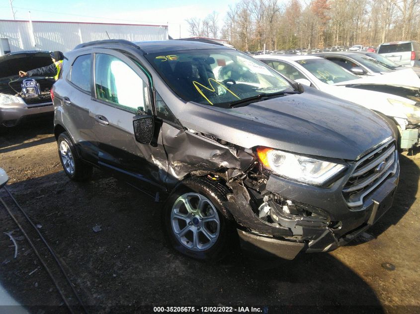 2020 FORD ECOSPORT SE VIN: MAJ6S3GL5LC317769
