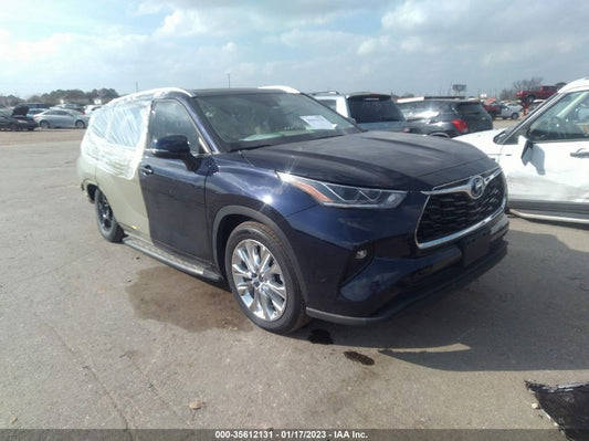 2022 TOYOTA HIGHLANDER HYBRID LIMITED VIN: 5TDYARAH8NS513798