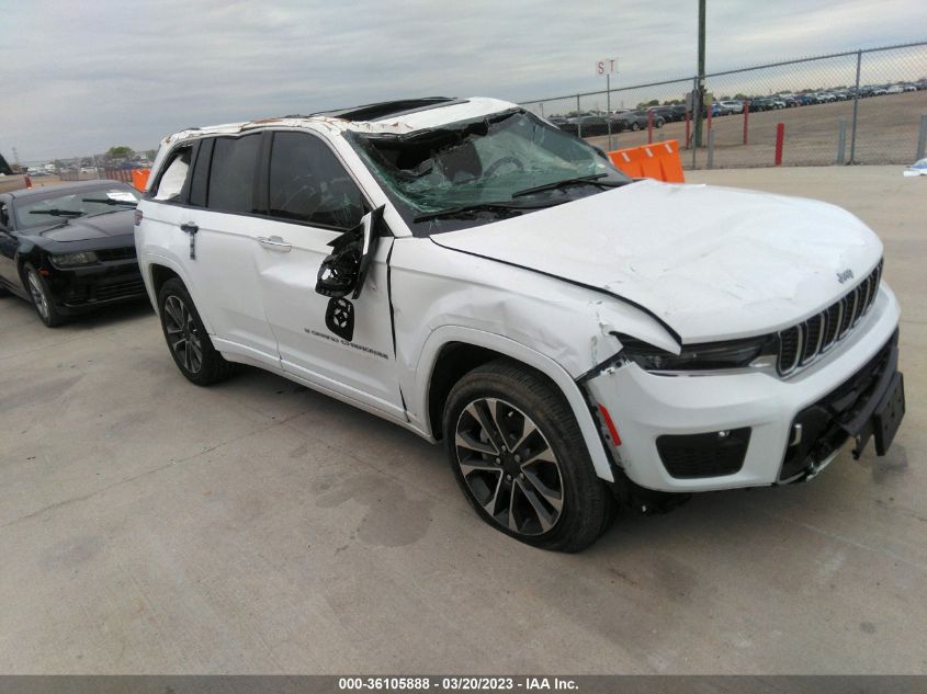2022 JEEP GRAND CHEROKEE OVERLAND VIN: 1C4RJHDG0N8579364
